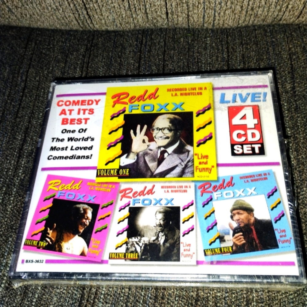 Unopened! Redd Foxx 4 Disc Collection